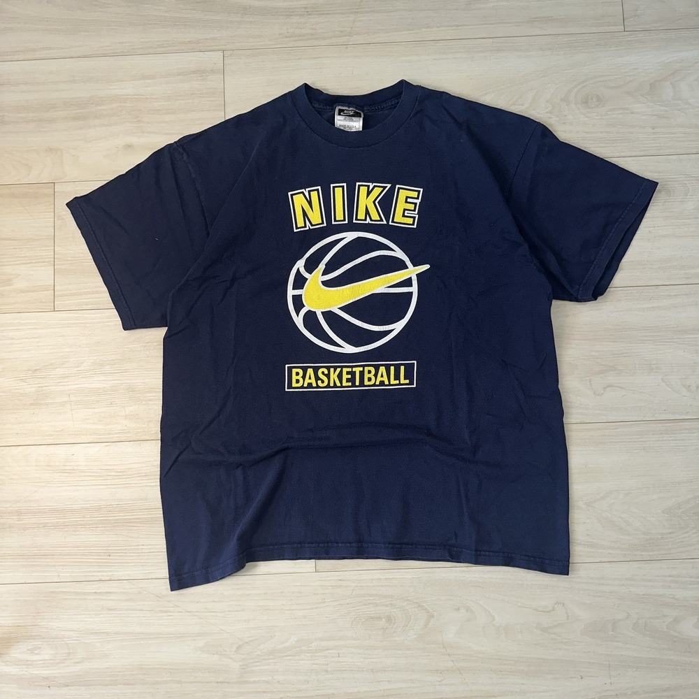 Vintage 90s Nike Air Force Basketball Shirt Size Large RARE USA NBA Retro Swoosh